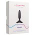 LOVENSE Hush 2 XS - Petit vibromasseur anal rechargeable (25mm) - noir