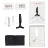 LOVENSE Hush 2 XS - Petit vibromasseur anal rechargeable (25mm) - noir