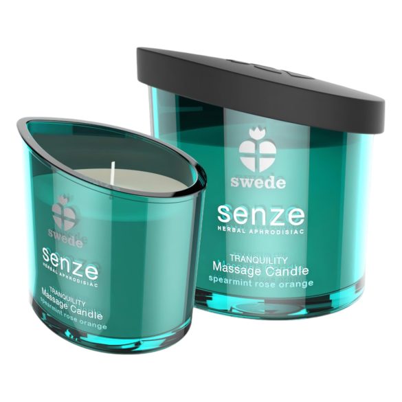 Bougie de massage Senze - rose & orange (50ml)