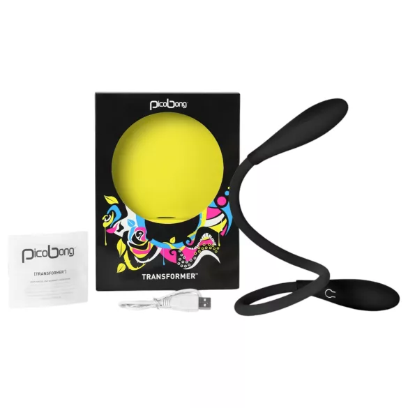 Picobong Transformer - Vibromasseur unisexe étanche (noir)