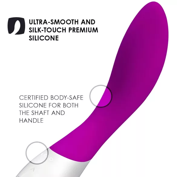 LELO Mona Wave - vibromasseur point G étanche - silicone violet