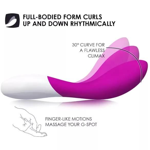 LELO Mona Wave - vibromasseur point G étanche - silicone violet