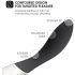 LELO Mona Wave - Vibromasseur Point G étanche (noir)