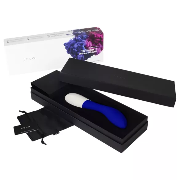 LELO Mona Wave - vibromasseur point G étanche - bleu