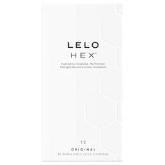 LELO Hex Original - préservatif de luxe (12 unités)