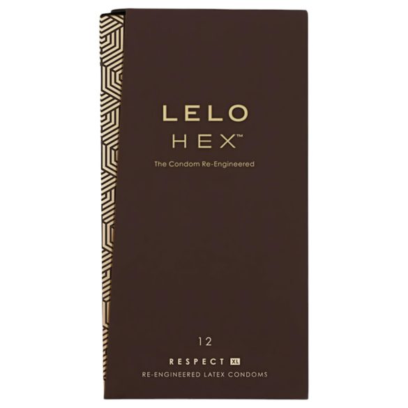 LELO Hex Respect XL - préservatifs de luxe (12 pièces)