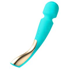   LELO Smart Wand 2 - grand - vibromasseur rechargeable (turquoise)