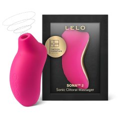   LELO Sona 2 - stimulateur clitoridien à ondes sonores (cerise)
