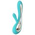 LELO Soraya 2 - Vibrateur résistant à l'eau avec bras clitoridien (turquoise)