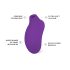 LELO Sona 2 Cruise - stimulateur sonore pour clitoris (violet)