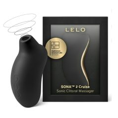   LELO Sona 2 Cruise - stimulateur clitoridien à ondes sonores (noir)