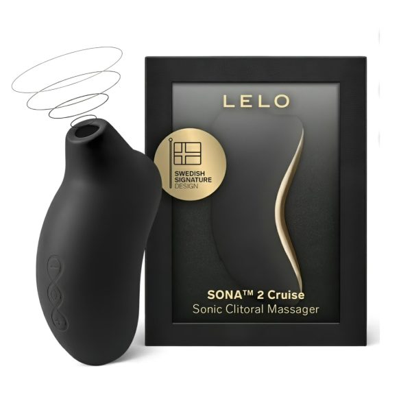 LELO Sona 2 Cruise - stimulateur clitoridien à ondes sonores (noir)