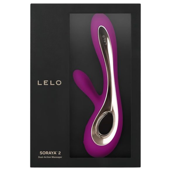 LELO Soraya 2 - Vibrateur étanche avec bras clitoridien (violet)