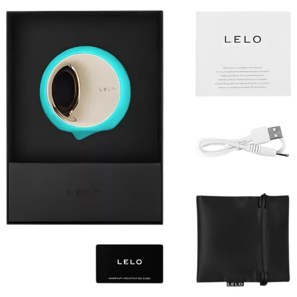 LELO Ora 3 - simulateur cunnilingus et stimulateur clitoris - turquoise