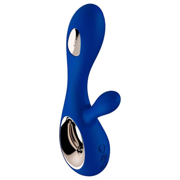 LELO Soraya Wave - vibromasseur rabbit vibrant rechargeable - silicone bleu