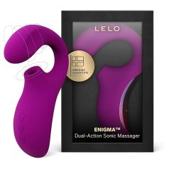   LELO Enigma - Vibromasseur étanche 2en1 point G rechargeable (violet)