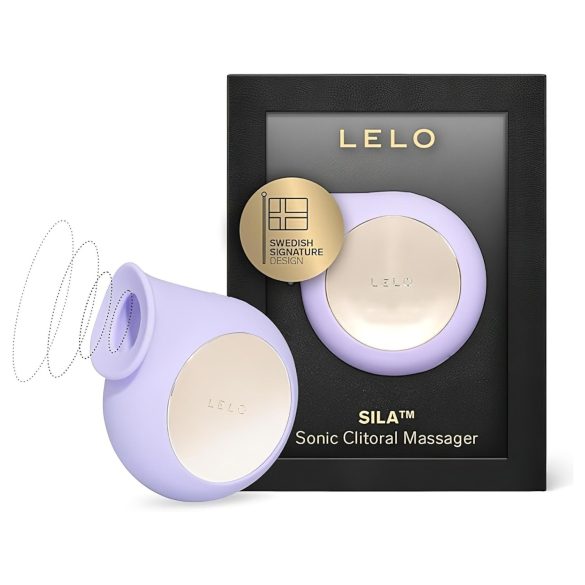 LELO Sila - stimulateur clitoridien étanche à ondes sonores (violet)