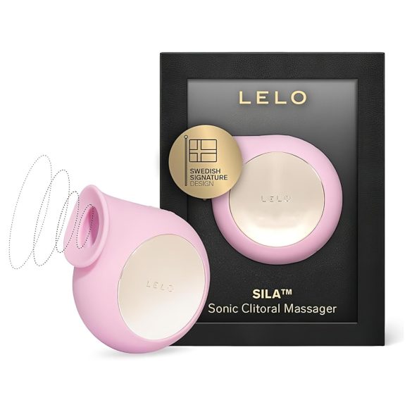 LELO Sila - vibromasseur clitoridien étanche à ondes sonores (rose)