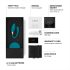 LELO Tiani Duo - vibromasseur en silicone pour couples (bleu)