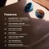 LELO Tiani Duo - vibromasseur en silicone pour couples (bleu)