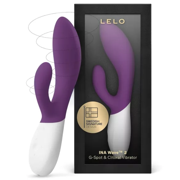 LELO Ina Wave 2 - vibromasseur rechargeable étanche - violet
