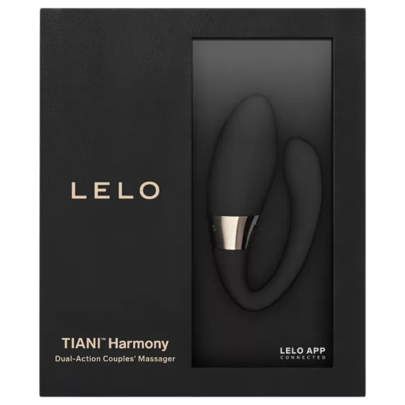 LELO Tiani Harmony - vibromasseur pour couple contrôlé par application (noir)