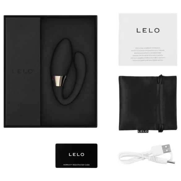 LELO Tiani Harmony - vibromasseur pour couple contrôlé par application (noir)