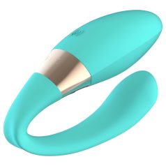   LELO Tiani Harmony - vibromasseur couple Bluetooth rechargeable (turquoise)