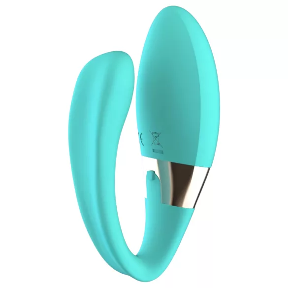 LELO Tiani Harmony - Vibromasseur pour couple contrôlé par application (turquoise)