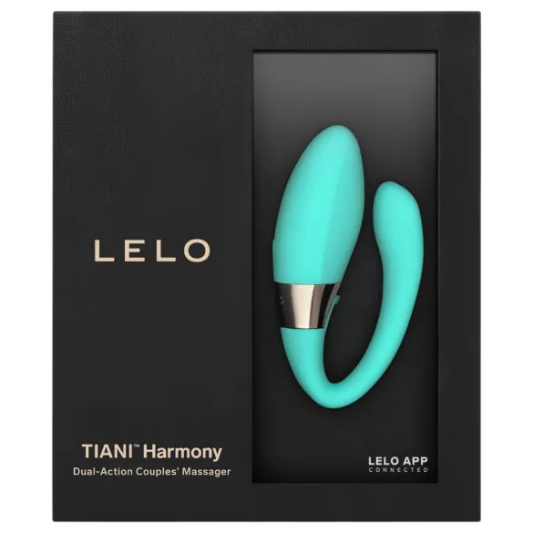 LELO Tiani Harmony - Vibromasseur pour couple contrôlé par application (turquoise)