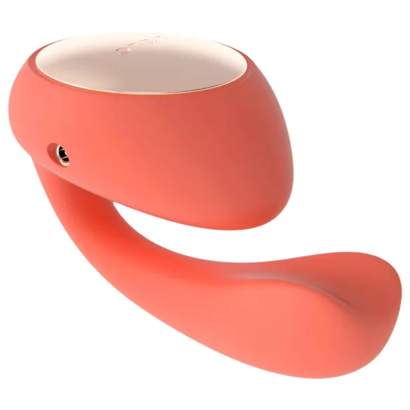 LELO Ida Wave - Vibrateur rotatif vibrant contrôlé par application (corail)