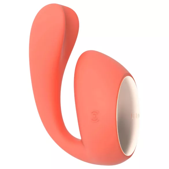 LELO Ida Wave - Vibrateur rotatif vibrant contrôlé par application (corail)