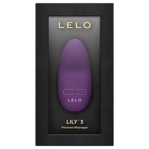 LELO Lily 3 - vibromasseur clitoridien rechargeable étanche - violet foncé