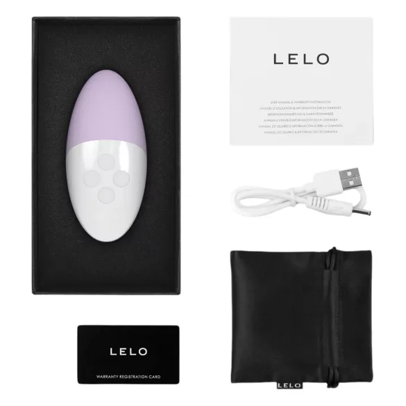 LELO - vibromasseur clitoridien à commande vocale - silicone violet