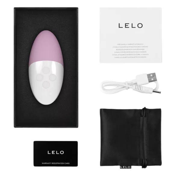 LELO - vibromasseur clitoridien avec activation vocale - silicone rose