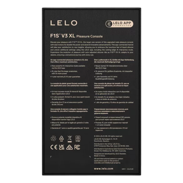 LELO - vibromasseur clitoridien avec activation vocale - silicone rose