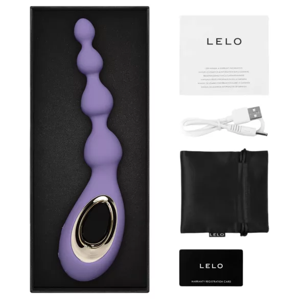 LELO - Vibromasseur anal rechargeable étanche - silicone violet
