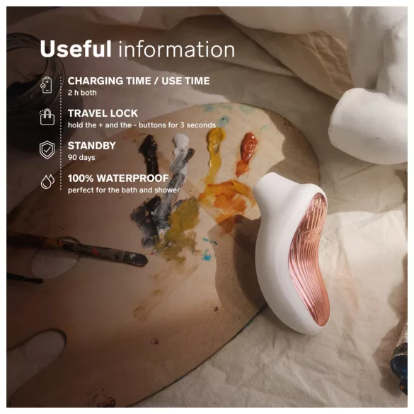 LELO Sona 3 - stimulateur clitoridien par ondes sonores - blanc