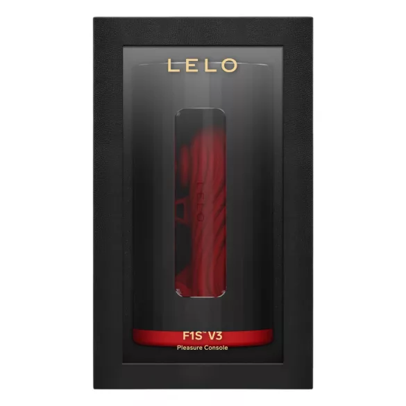 LELO F1s V3 - masturbateur interactif homme - silicone rouge