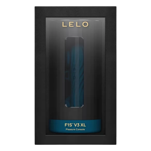 LELO F1s V3 XL - masturbateur interactif - noir et bleu