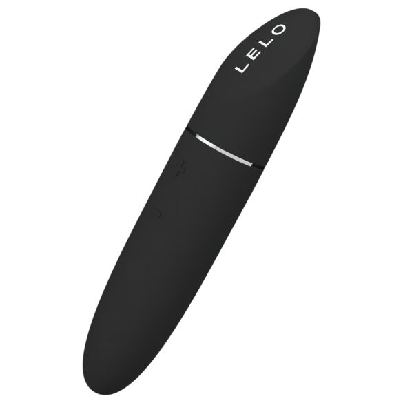 LELO Mia 3 - Vibromasseur de voyage style rouge à lèvres (noir)