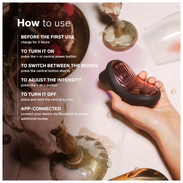 LELO - Stimulateur clitoridien à ondes soniques - Cruise 3 - noir