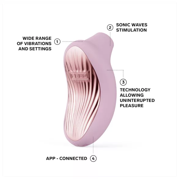 LELO - Stimulateur clitoridien à ondes soniques - rose