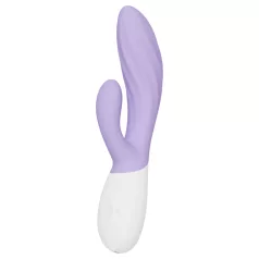   LELO INA Twist - vibromasseur pour point G avec bras clitoridien, contrôlé par application (violet)