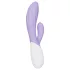 LELO INA Twist - vibromasseur pour point G avec bras clitoridien, contrôlé par application (violet)
