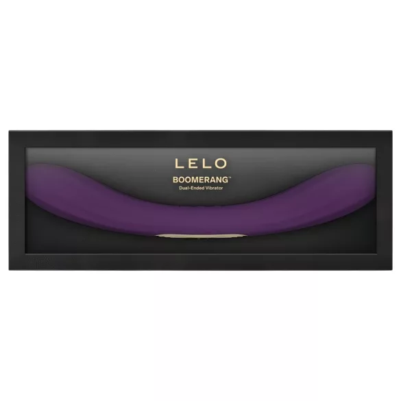LELO Boomerang - vibromasseur double extrémité (violet)