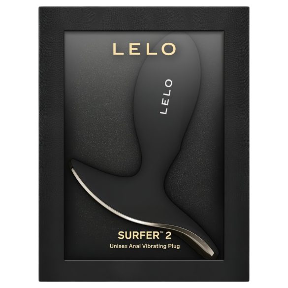 LELO Surfer - plug anal vibrant intelligent (noir)
