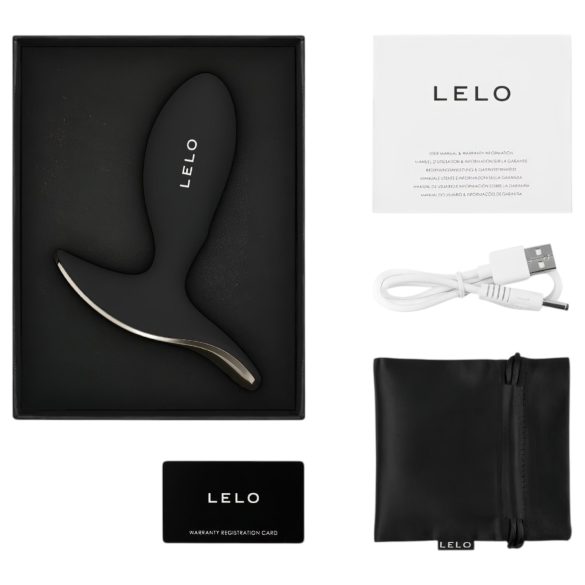 LELO Surfer - plug anal vibrant intelligent (noir)