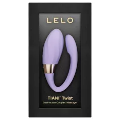   LELO Tiani Twist - vibromasseur pour couple contrôlé par application (violet)