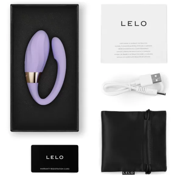 LELO Tiani Twist - vibromasseur couple intelligent (violet)